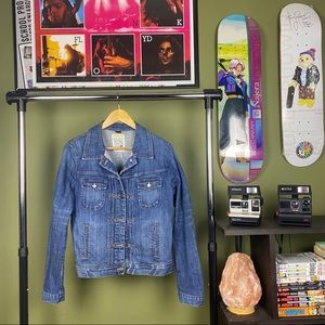 Women’s J.Crew Classic Denim Jacket Size M